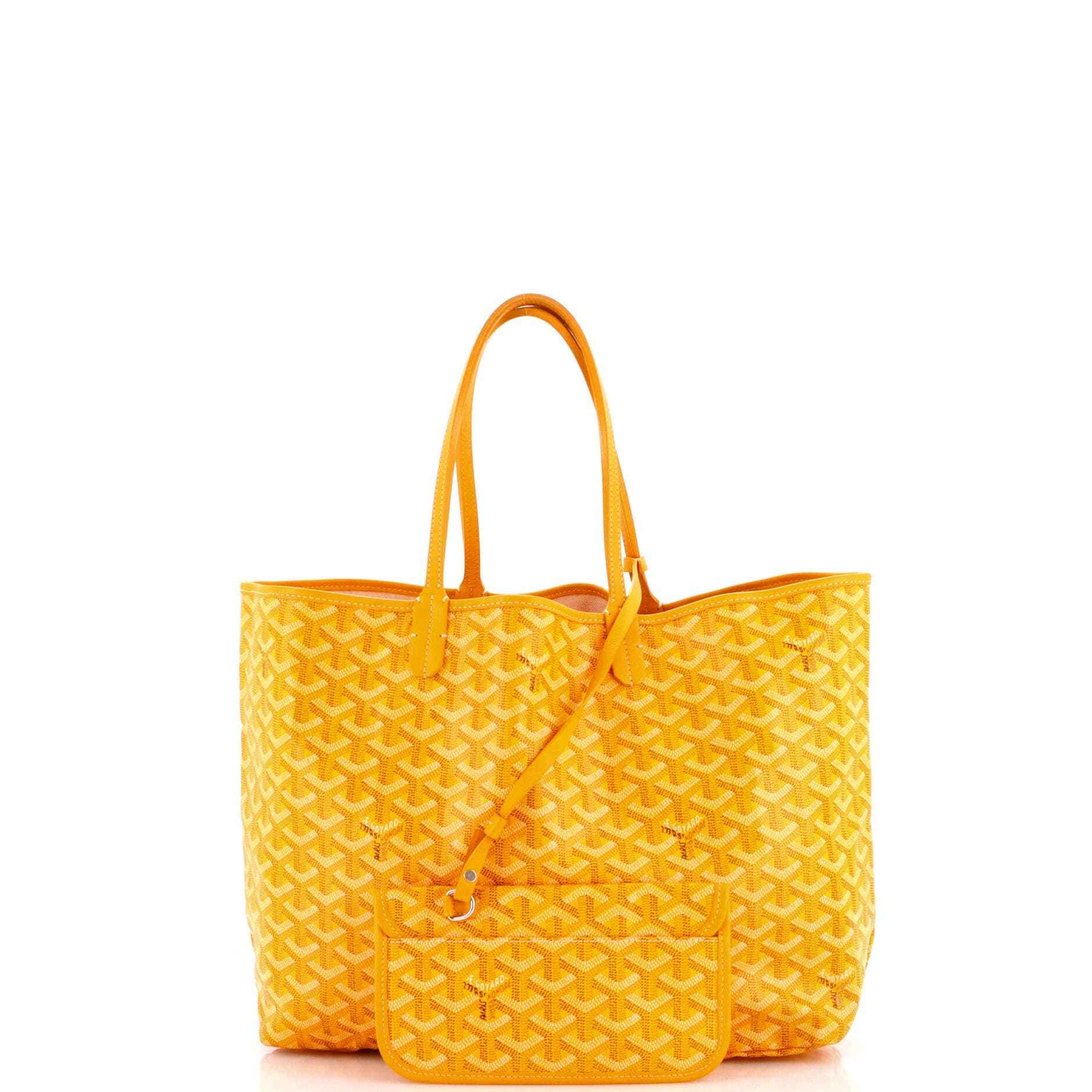 Pre-Owned Goyard Saint Louis Tote Coated Canvas PM, Alternate, color, Yellow