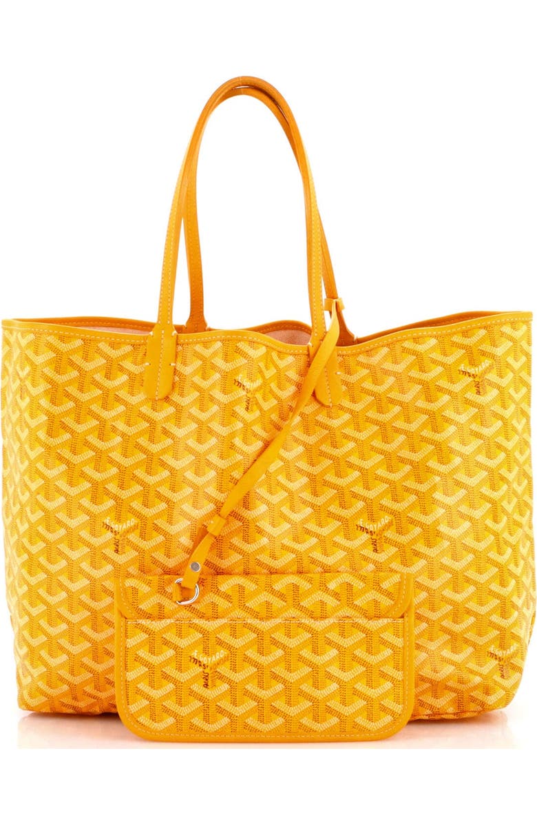 Pre-Owned Goyard Saint Louis Tote Coated Canvas PM, Alternate, color, Yellow
