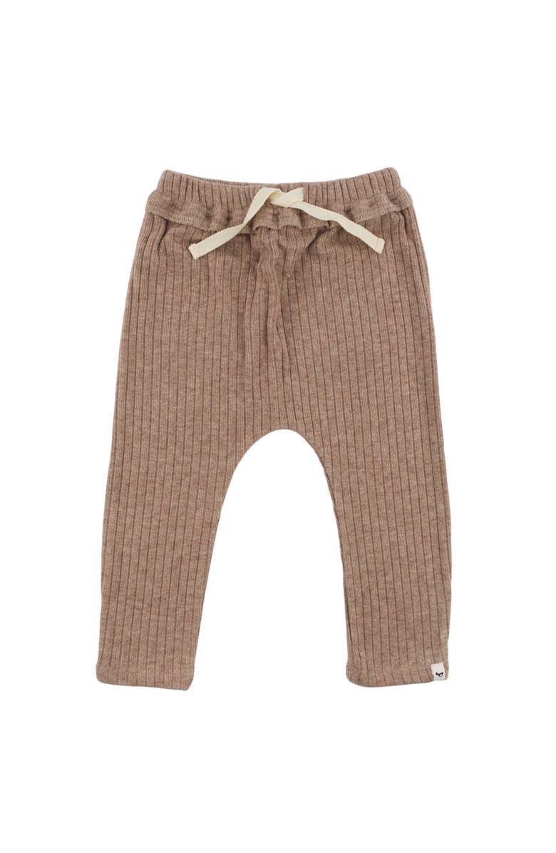 Oh baby! Brand Camping Print Brooklyn Jogger- Infant, Main, color, Mushroom Heather