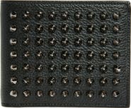 Christian Louboutin Funky Studded Leather Bifold Wallet