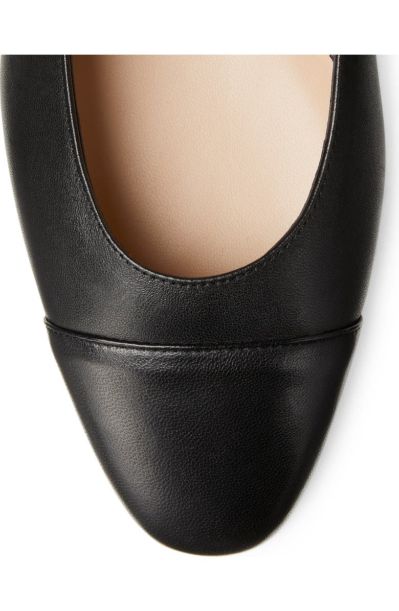 Stuart Weitzman Imitation Pearl Embellished Flat, Alternate, color,