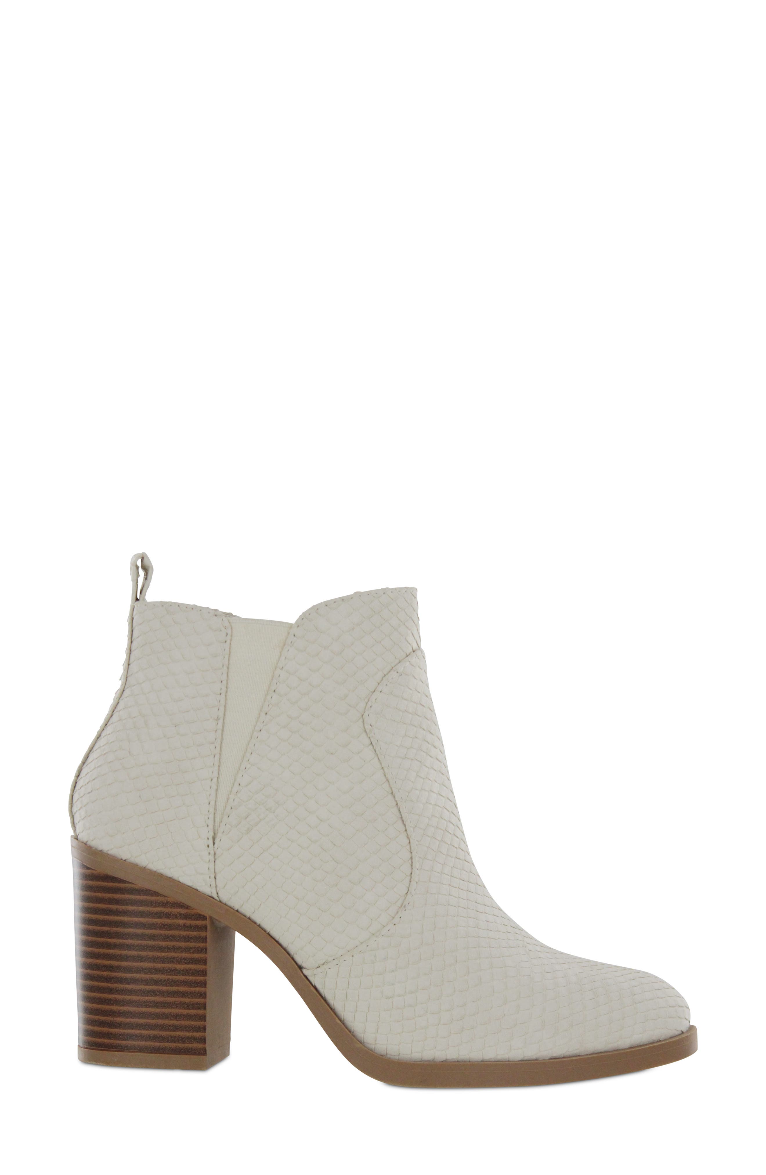 MIA Adara Snake Embossed Bootie, Alternate, color, 