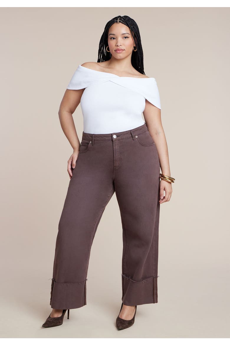 Twisted Off The Shoulder Sweater, Alternate, color, WHITE