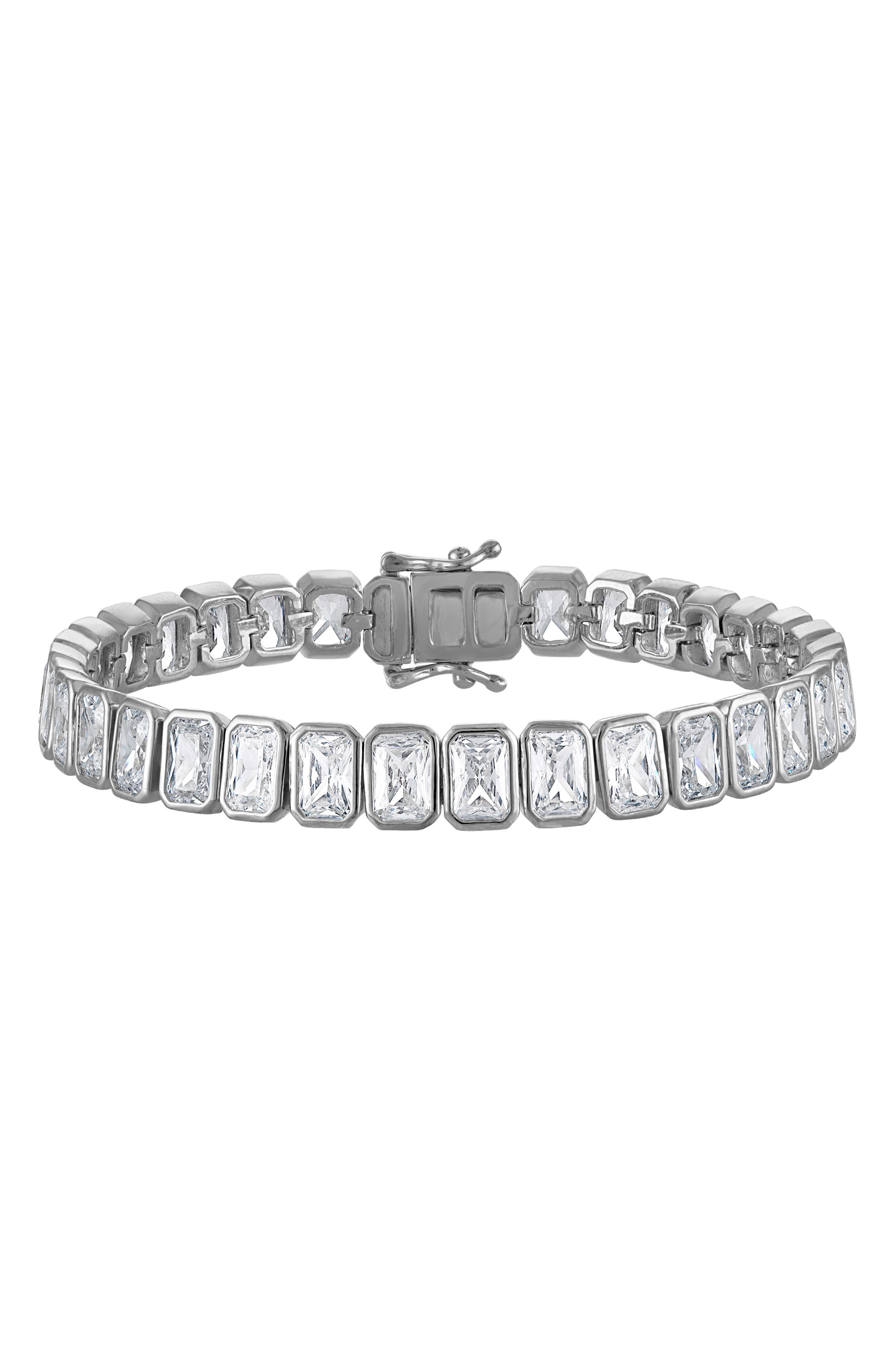 FZN Cubic Zirconia Tennis Bracelet