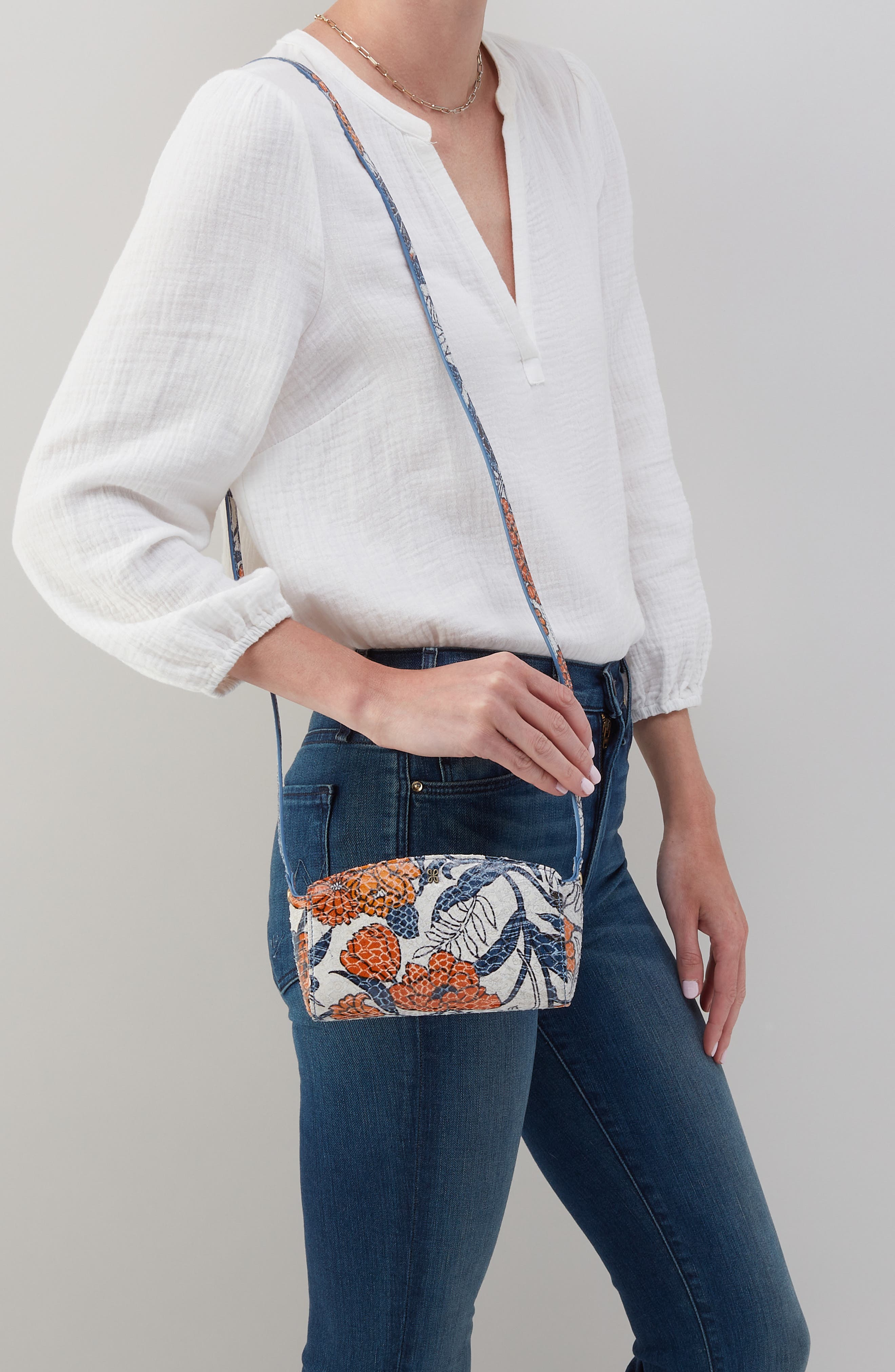Jesse Leather Crossbody Bag, Alternate, color, ORANGE BLOSSOM