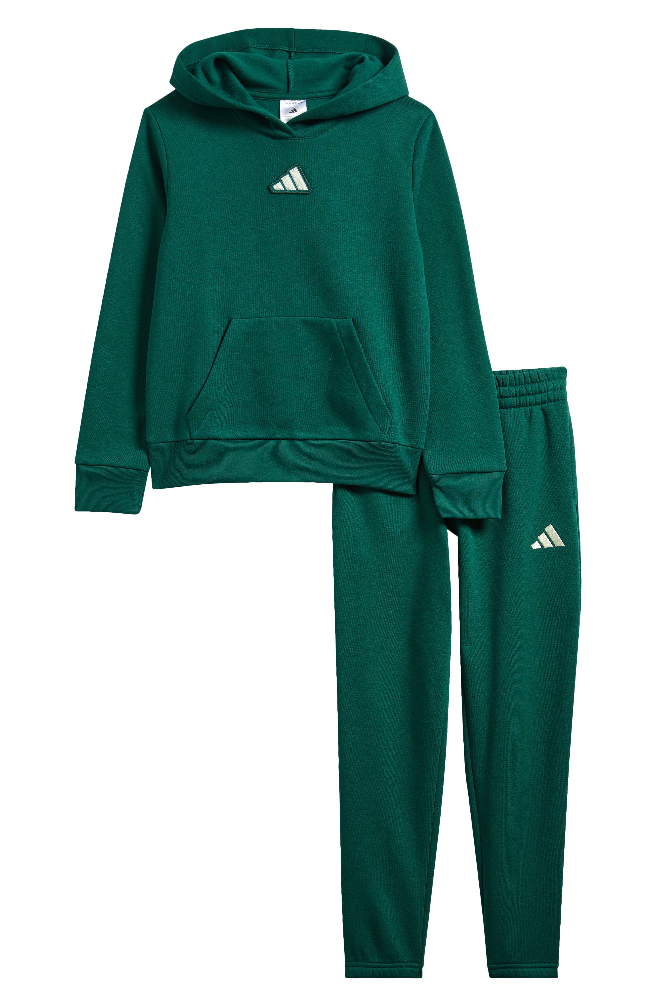 Kids' Chenille Logo Hoodie & Joggers Set