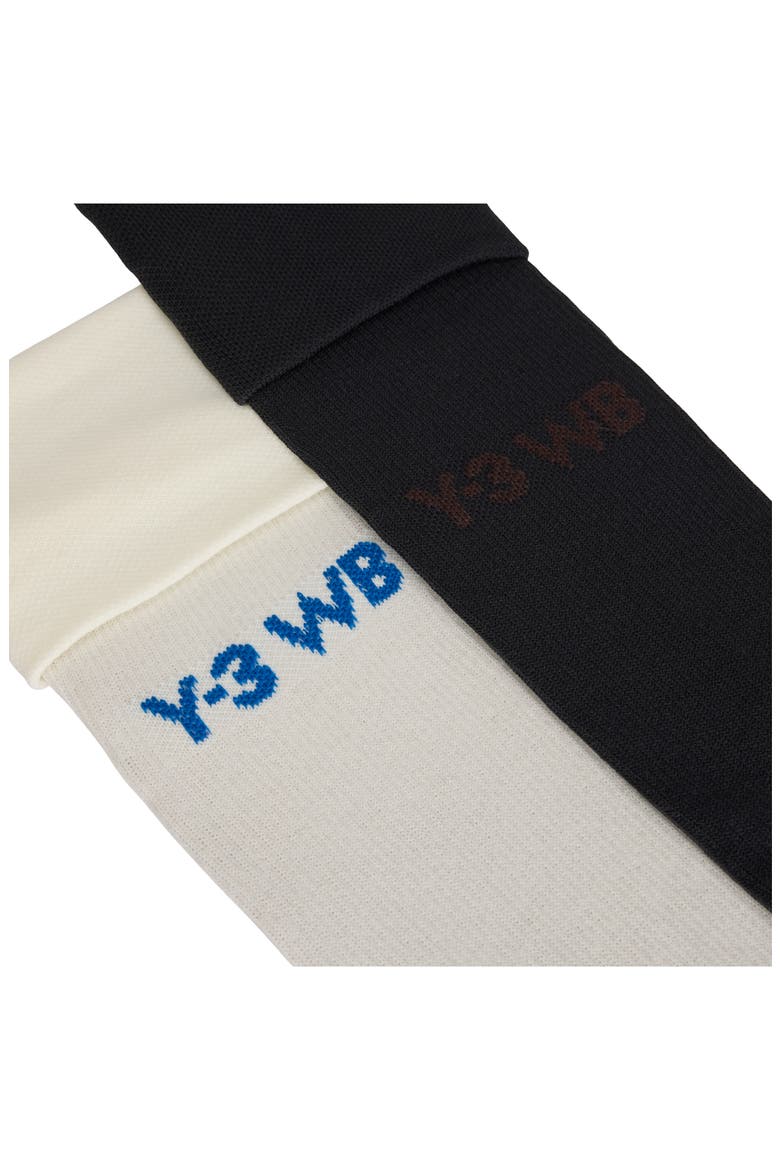 x Wales Bonner 2-Pack Crew Socks, Alternate, color, OFF WHITE