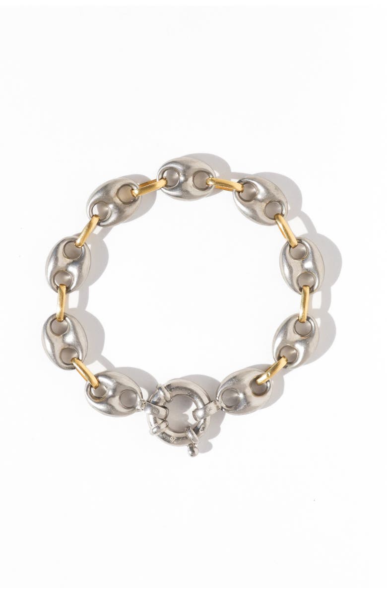 67jewelry Lekker Bracelet II, Main, color, Silver- Gold