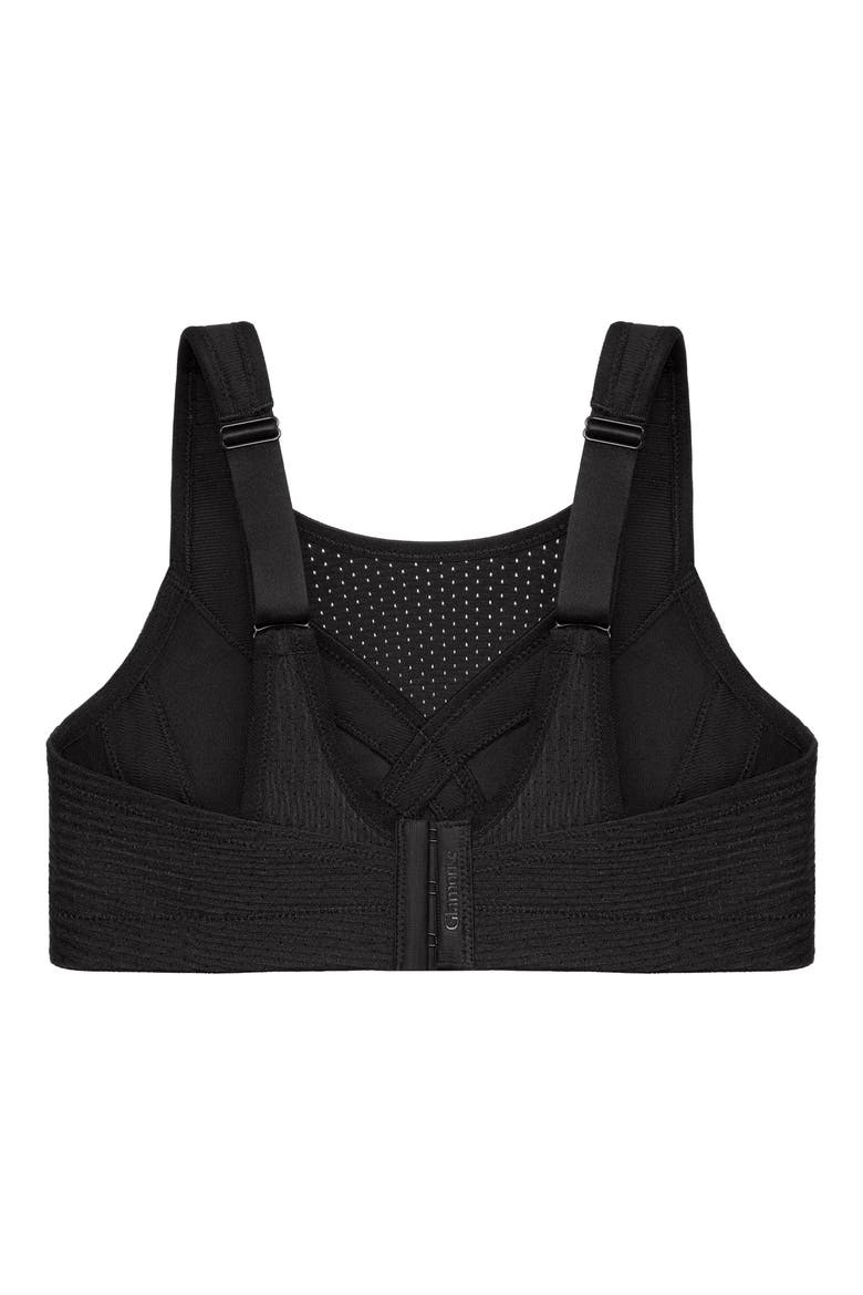 Custom Control Sports Bra, Alternate, color, SOLID BLACK