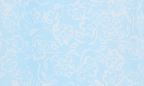 CECE CECE FLORAL FLUTTER SLEEVE MIDI DRESS 