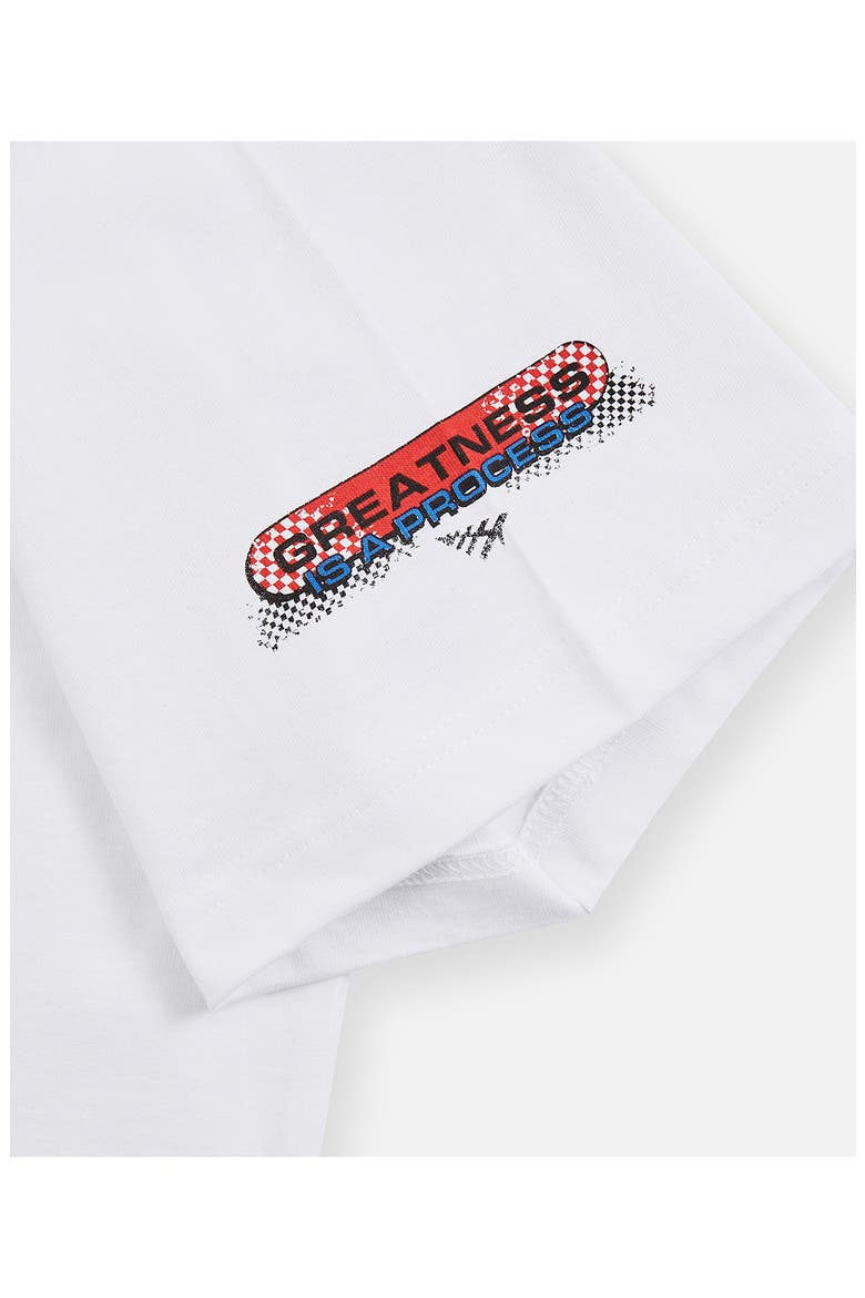 Raceway Graphic T-Shirt, Alternate, color, WHITE