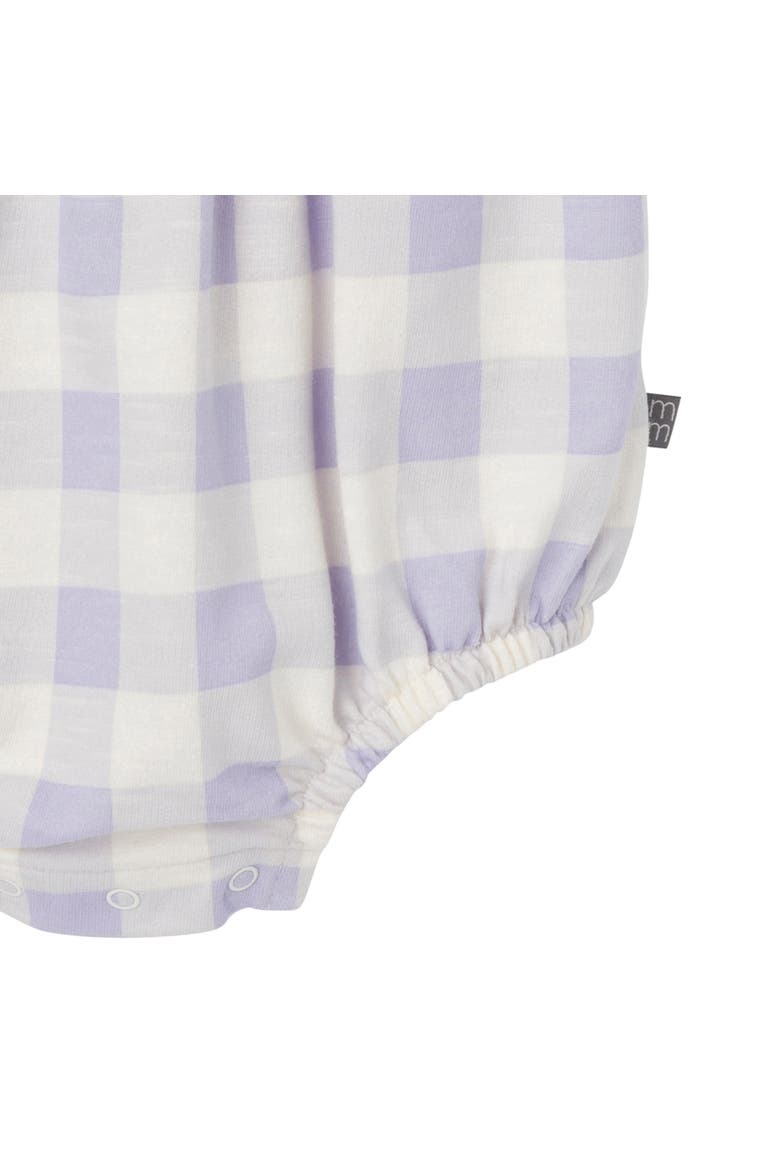 Sun Romper, Alternate, color, Purple Gingham