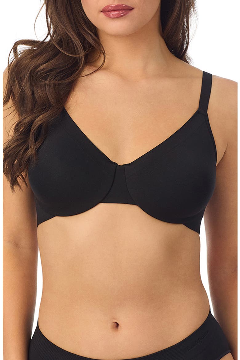 Seamless Comfort Unlined Bra, Main, color, BLACK