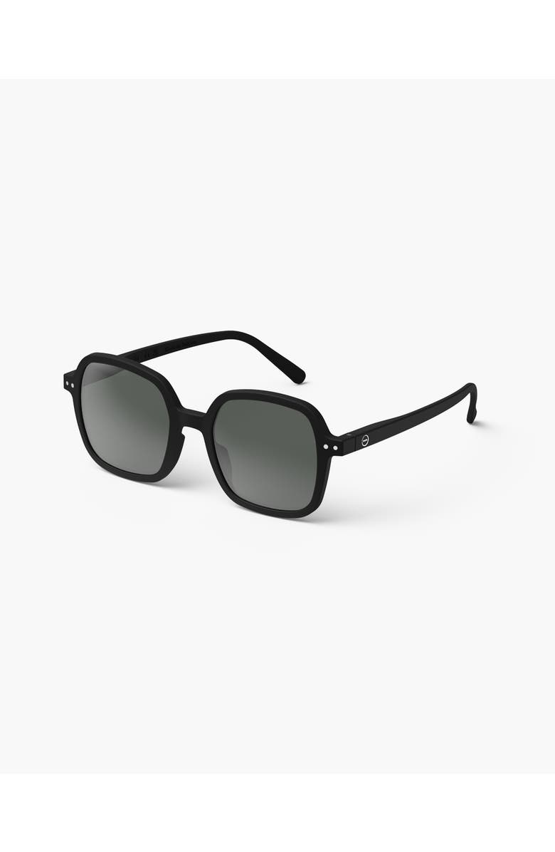 IZIPIZI Office 52mm Square Sunglasses, Alternate, color, Black