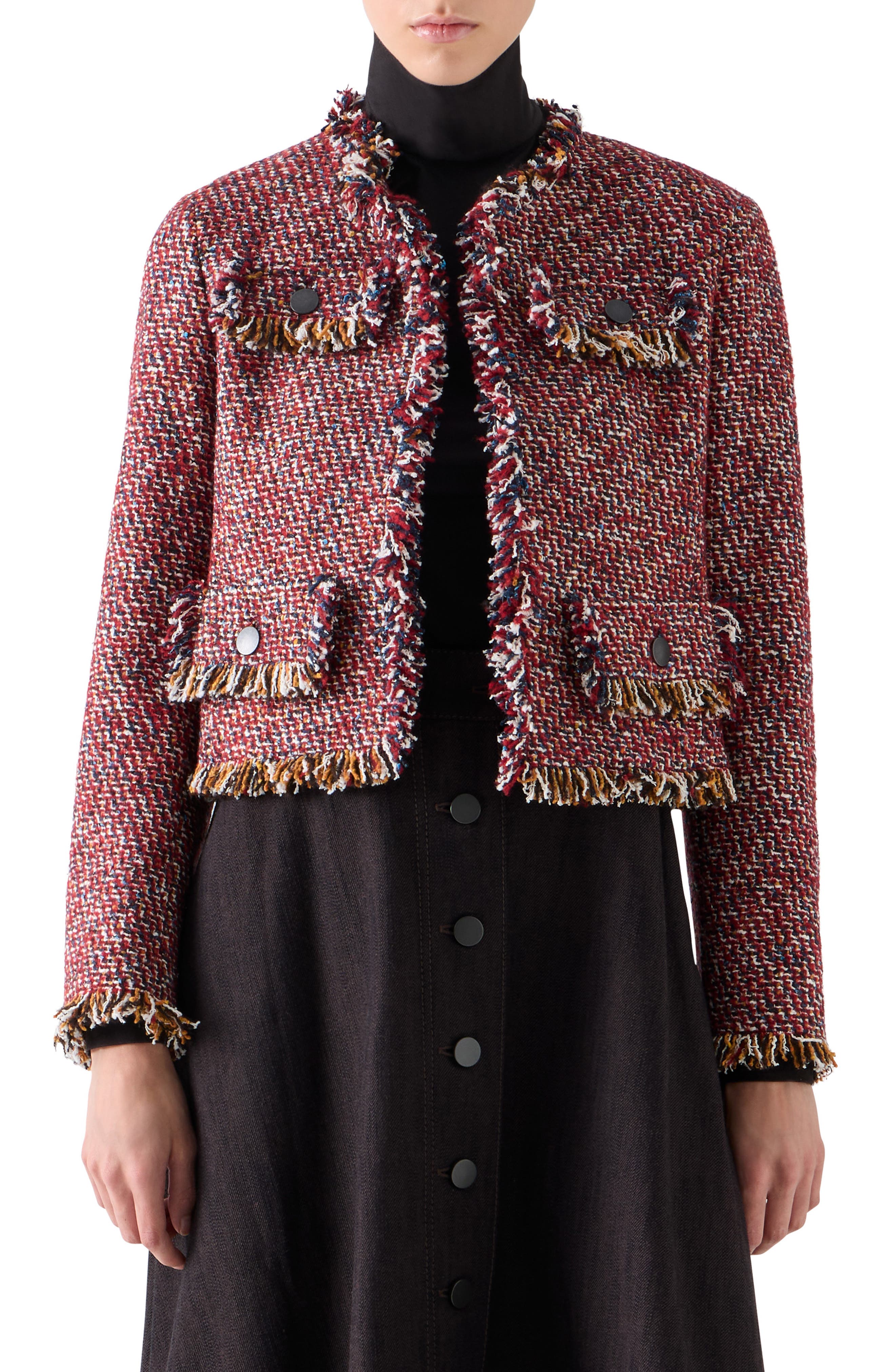 selected RUSTY RED-MULTICOLOR