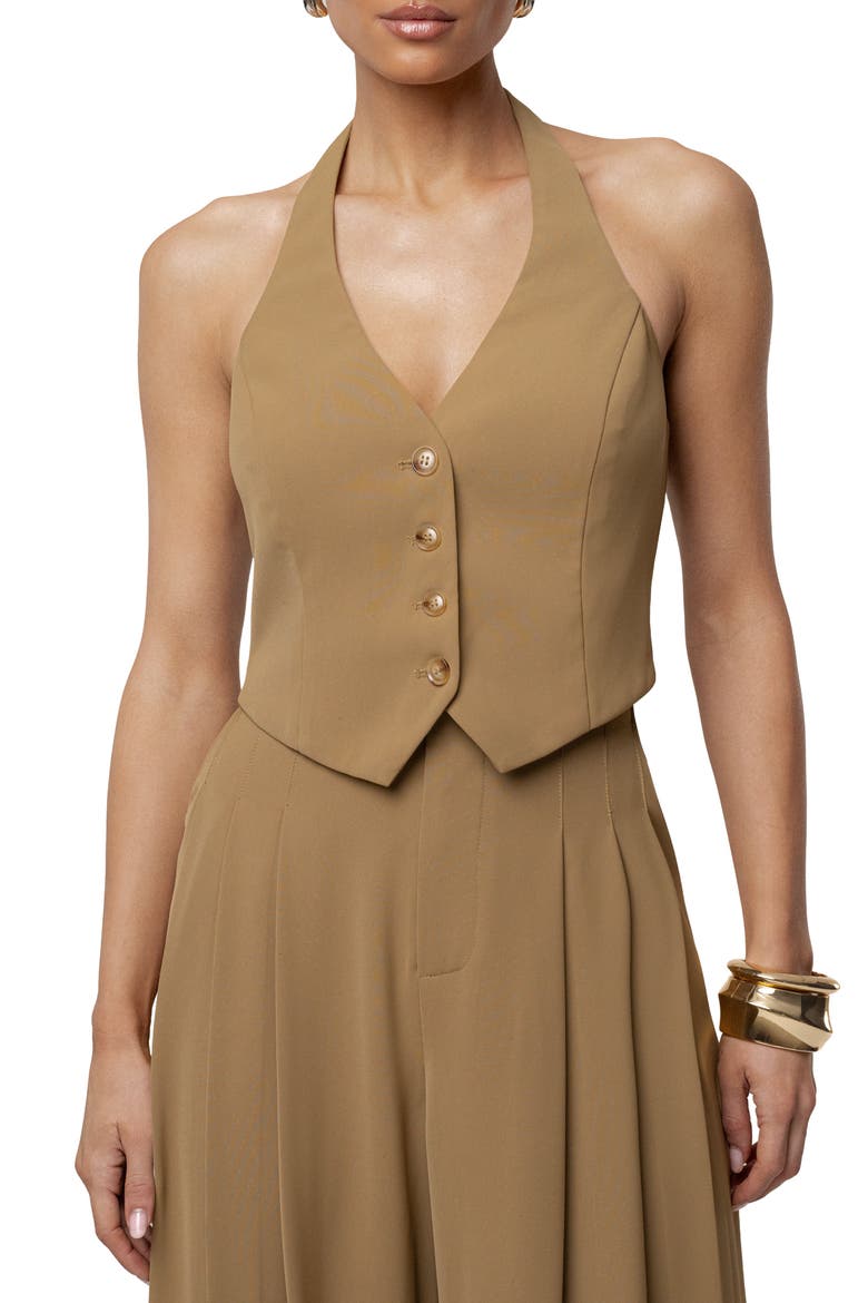 Signature Elegance Vest, Alternate, color, Olive