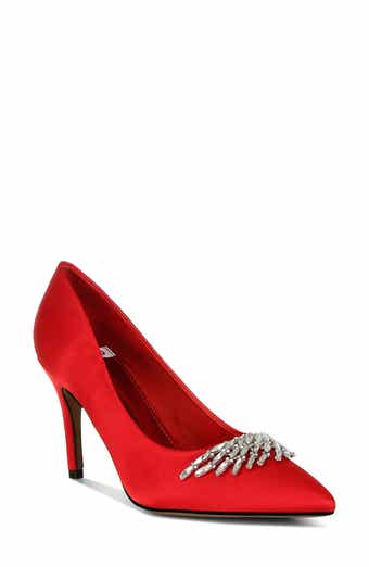 Rag & Co Rhodolia Diamente Brooch Pump