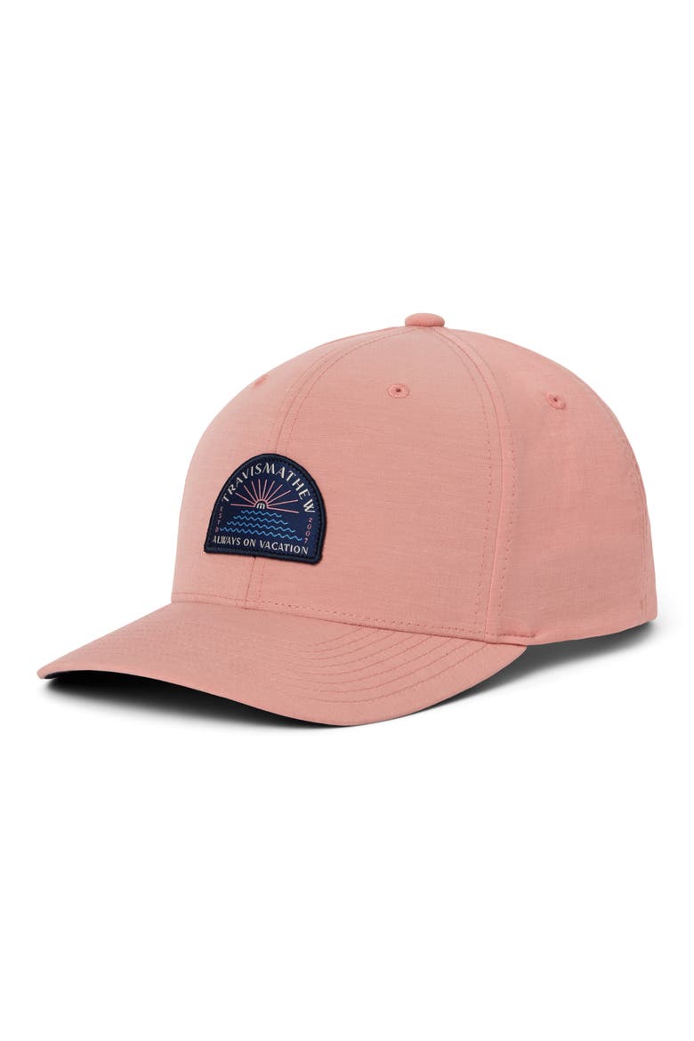 Sea Explorer Snapack Baseball Cap, Main, color, TERRA COTTA