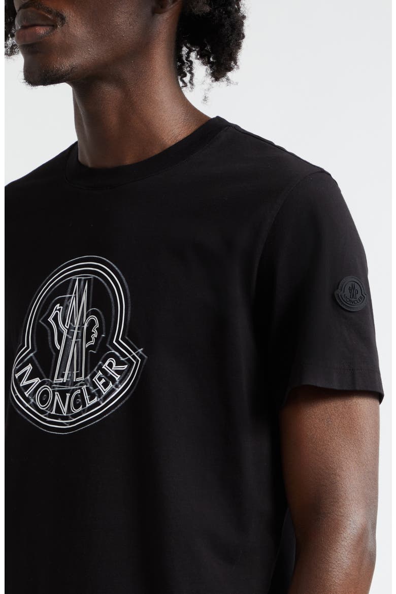 Logo Graphic T-Shirt, Alternate, color, BLACK
