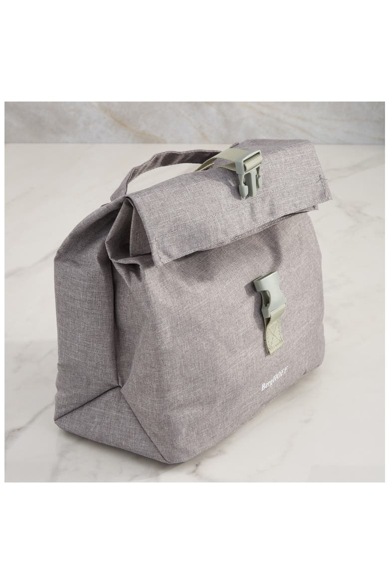 Leo Insulated Lunch Bag, Alternate, color, GREY