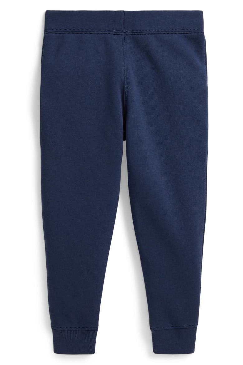 Kids' Fleece Joggers, Alternate, color, RUSTIC NAVY