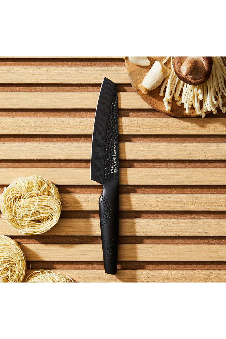 iD3® BLACK SAMURAI 6" Santoku, Alternate, color, Black