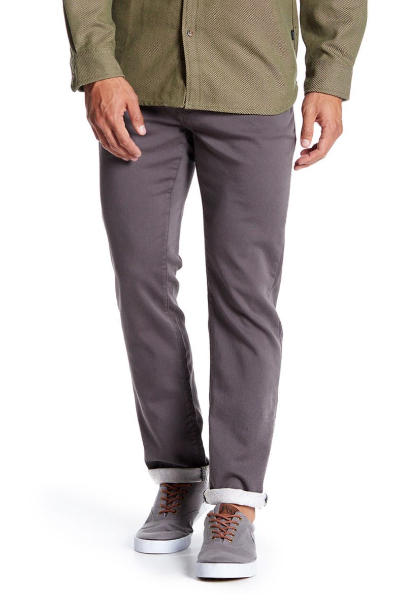 Tinker Five-Pocket Straight Leg Pants, Main, color, DARK GREY