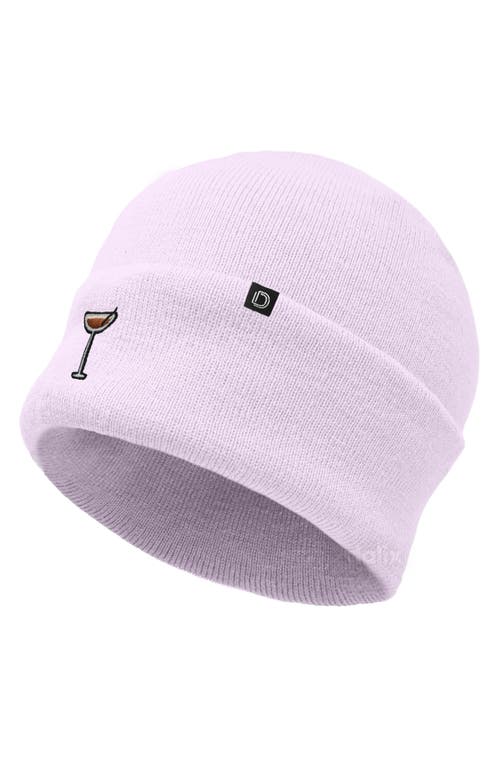 Dalix Espresso Martini Beanie Cap In Purple