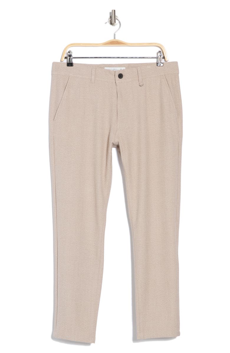 DENIM AND FLOWER Sand Yarn Dye City Pants, Alternate, color, Sand