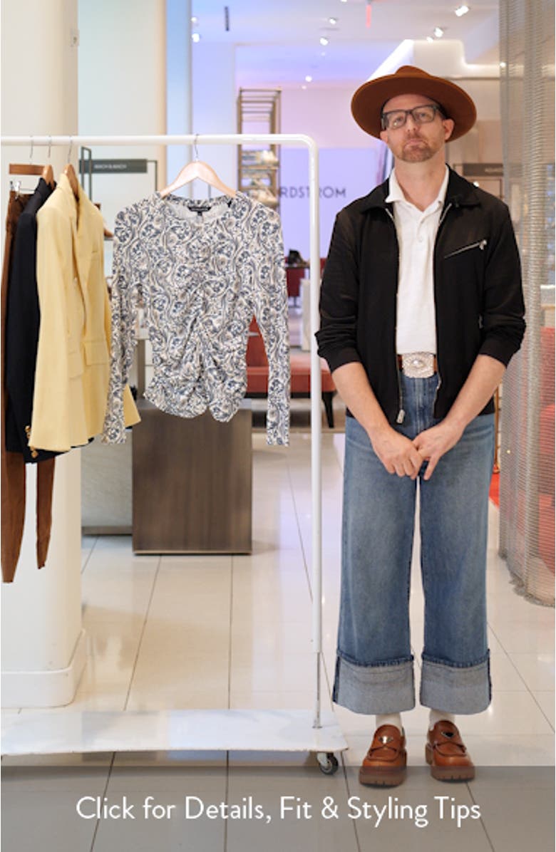 Palma Floral Paisley Top, sales video thumbnail