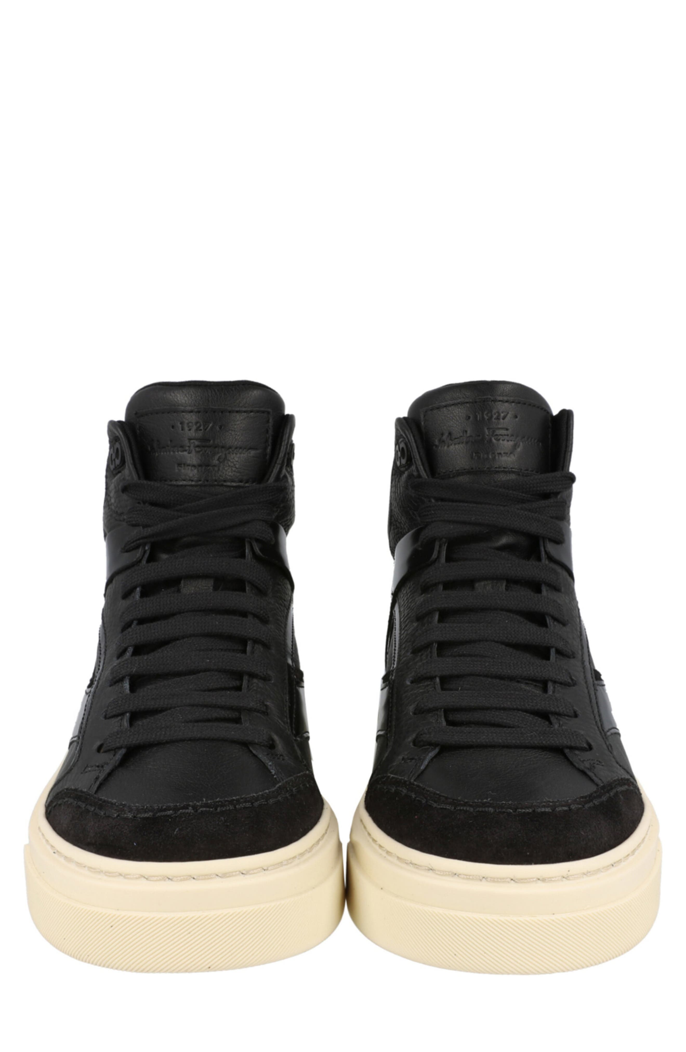 FERRAGAMO Cassio High Top Sneaker, Alternate, color, 