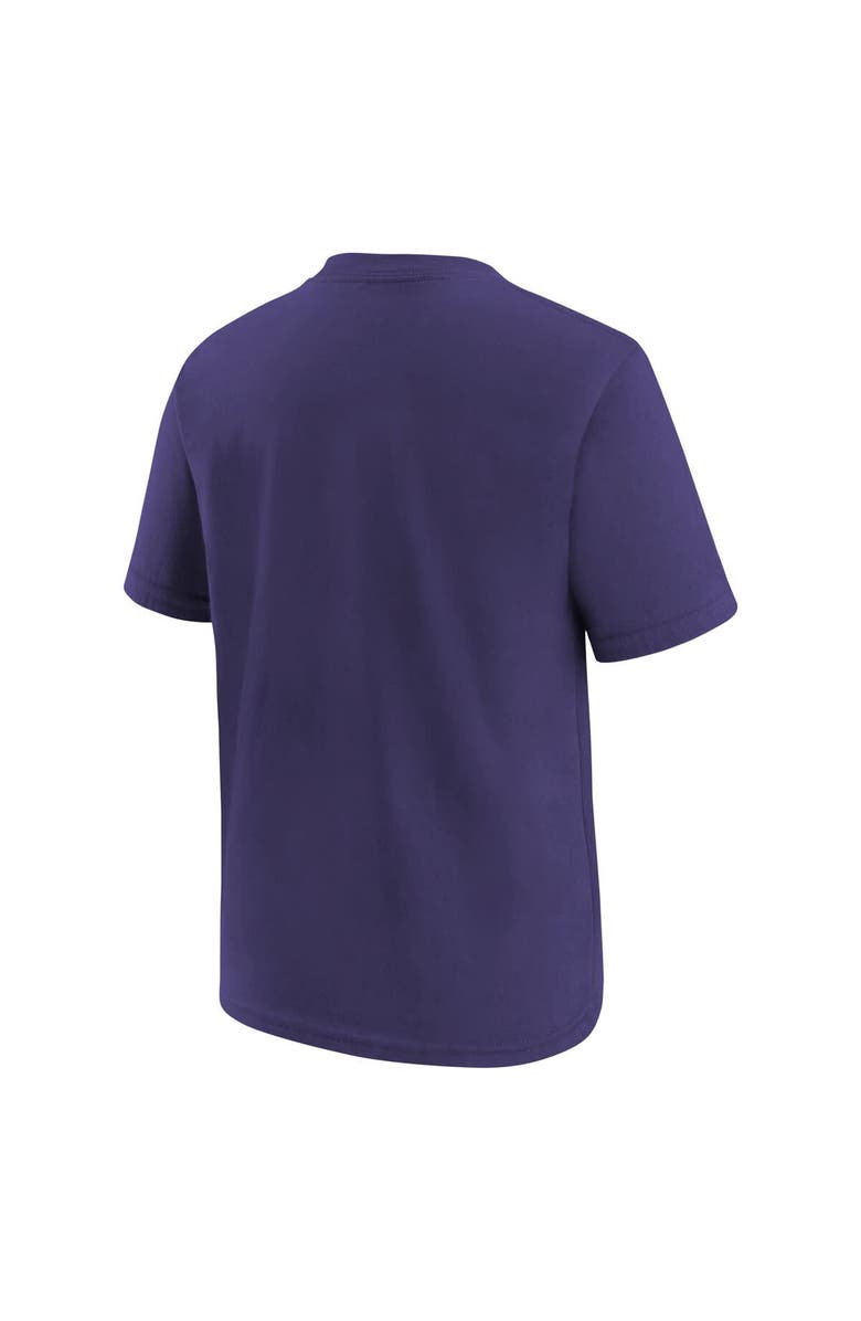 Nike Youth Nike Purple Baltimore Ravens Primary Logo Legend T-Shirt, Alternate, color,
