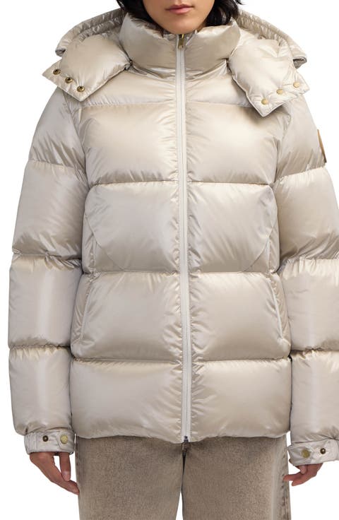 Vivienne Boxy Water Repellent Quilted Down Jacket