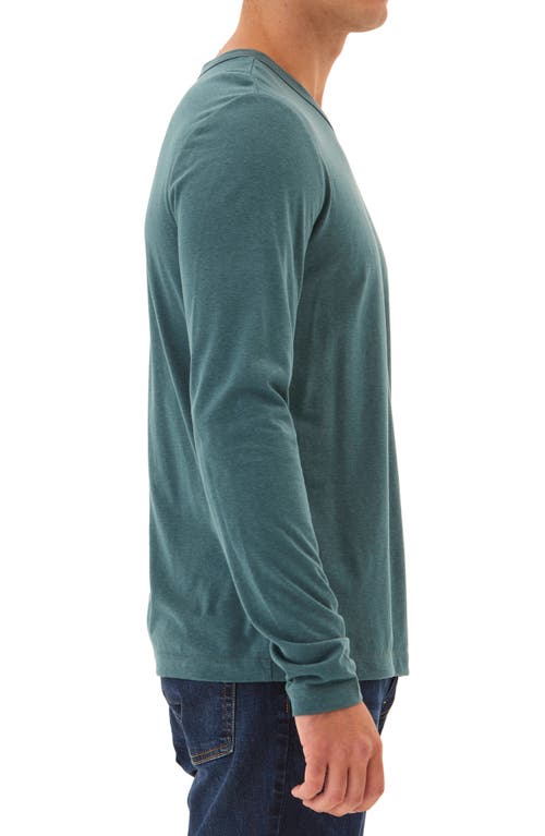 Threads 4 Thought Tucker Long Sleeve T-shirt In Peacock