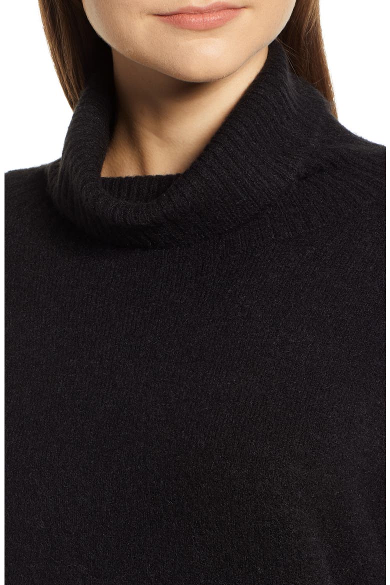 Bell Sleeve Sweater, Alternate, color, BLACK