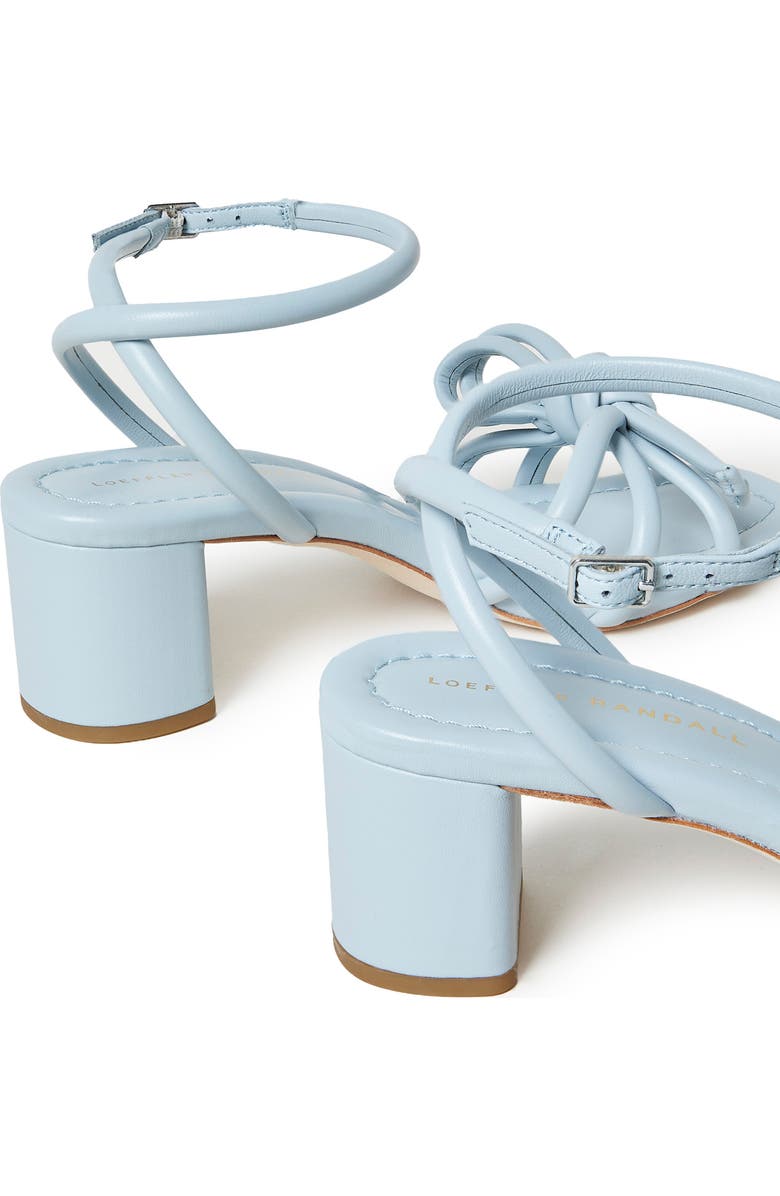 Loeffler Randall Mikel Bow Sandal, Alternate, color, Blue