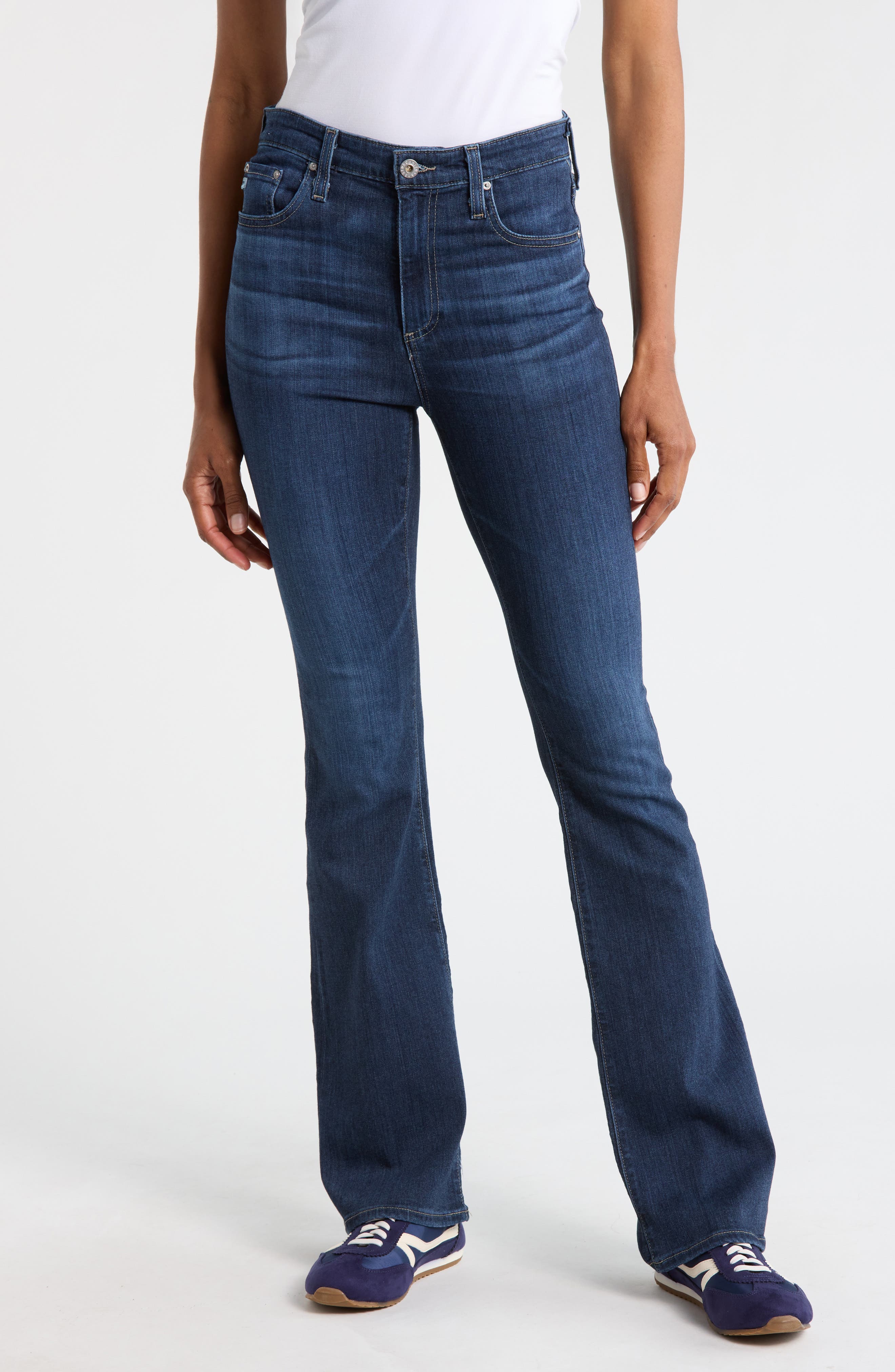 AG Farrah Mid Rise Bootcut Jeans