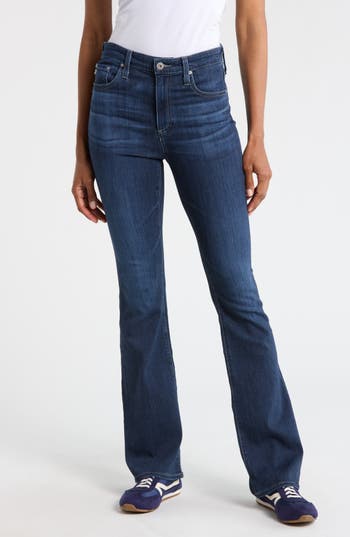 AG Farrah Mid Rise Bootcut Jeans in Blue Flame at Nordstrom Rack, Size 31