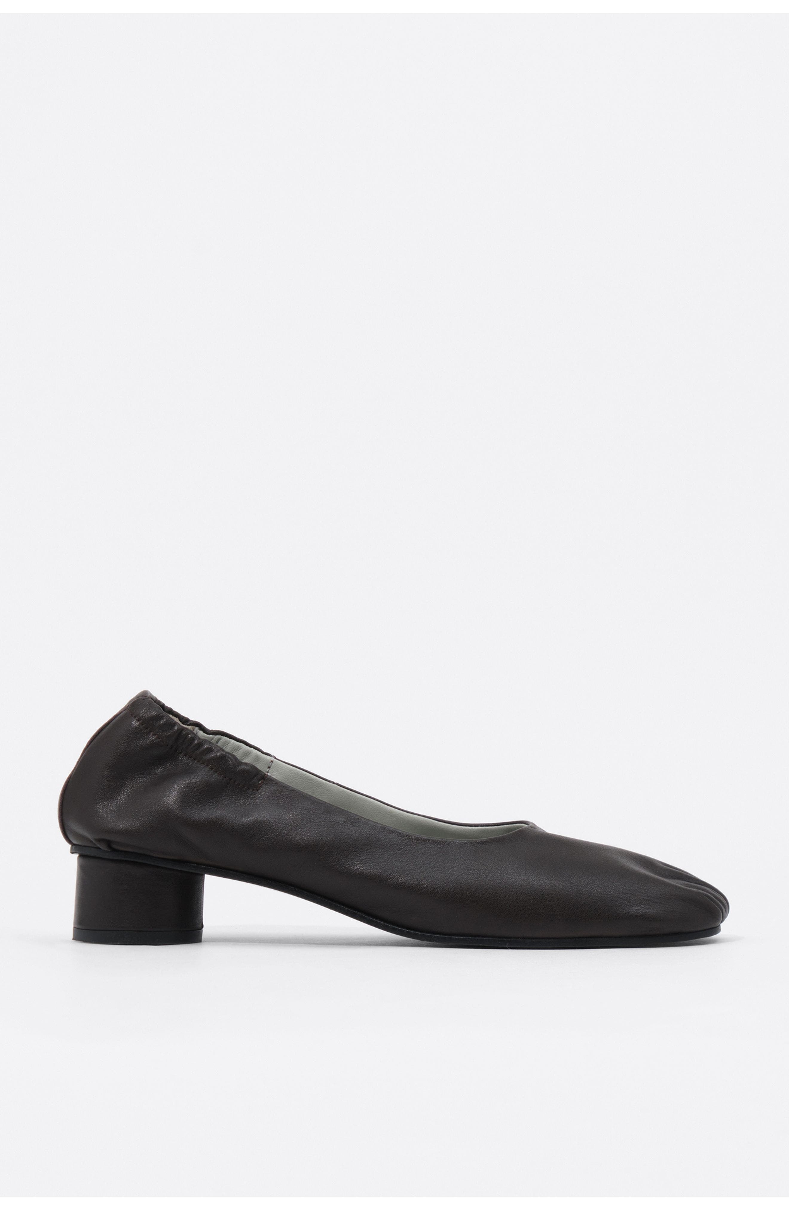BIMBA Y LOLA Ruched Leather Court Shoe (Women) | Nordstrom