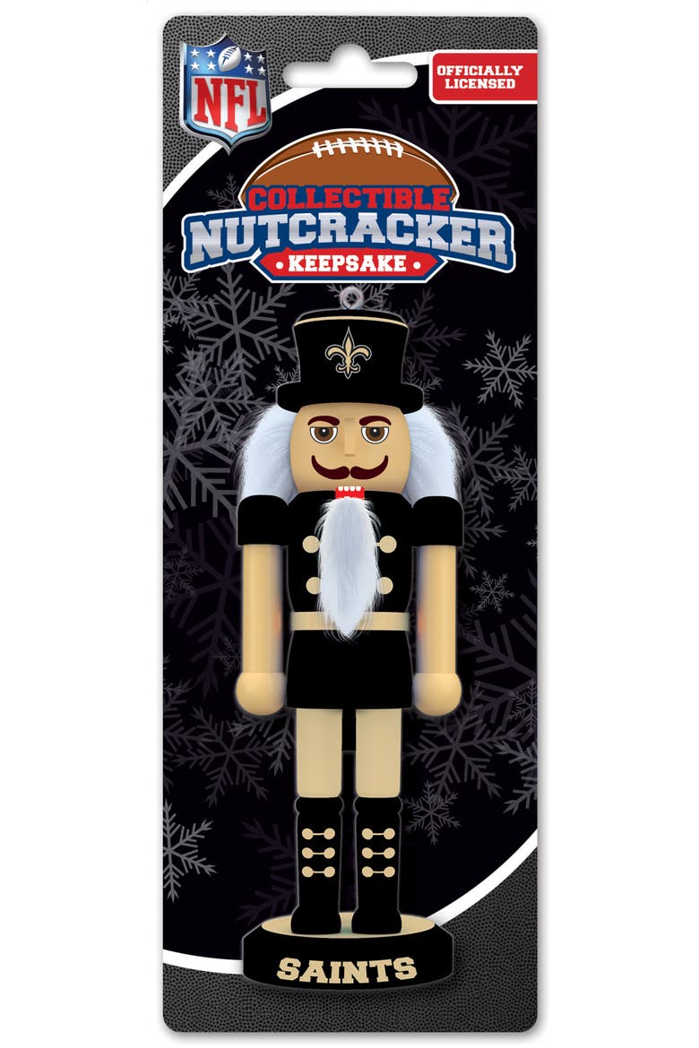 New Orleans Saints Keepsake Nutcracker, Alternate, color, Multicolor