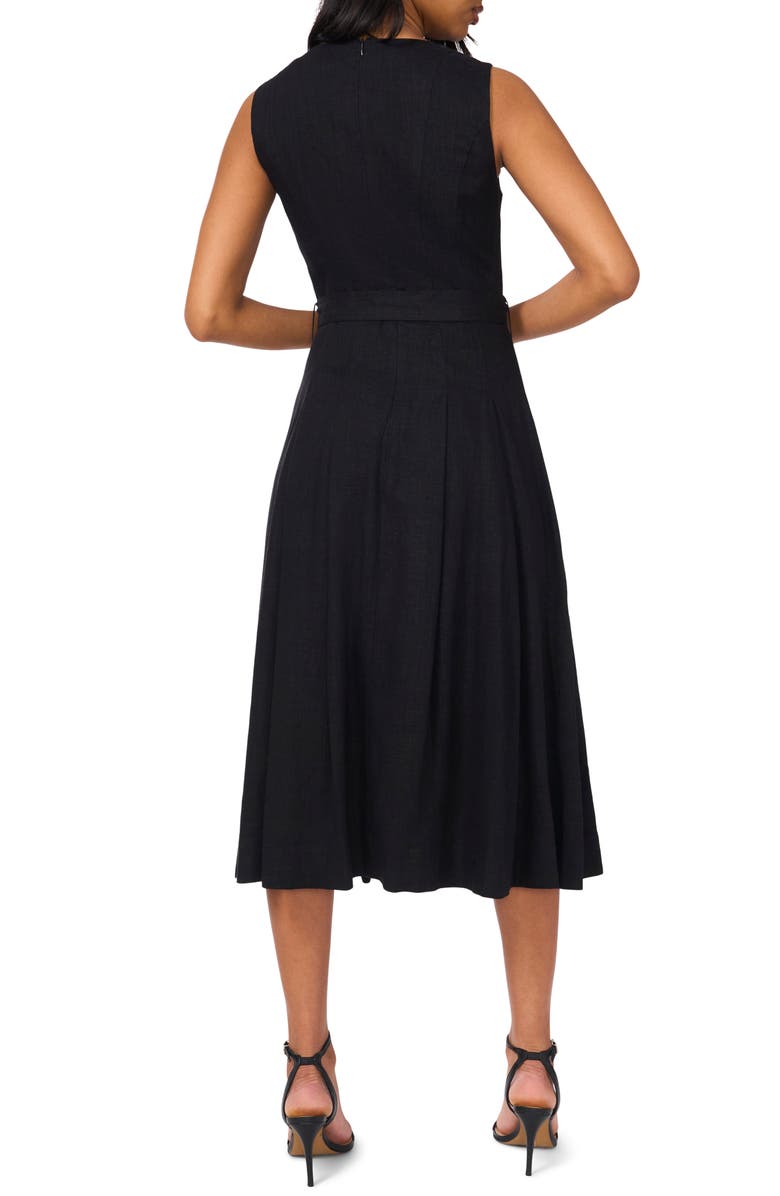 Halogen<sup>®</sup> Sleeveless A-Line Midi Dress, Alternate, color,