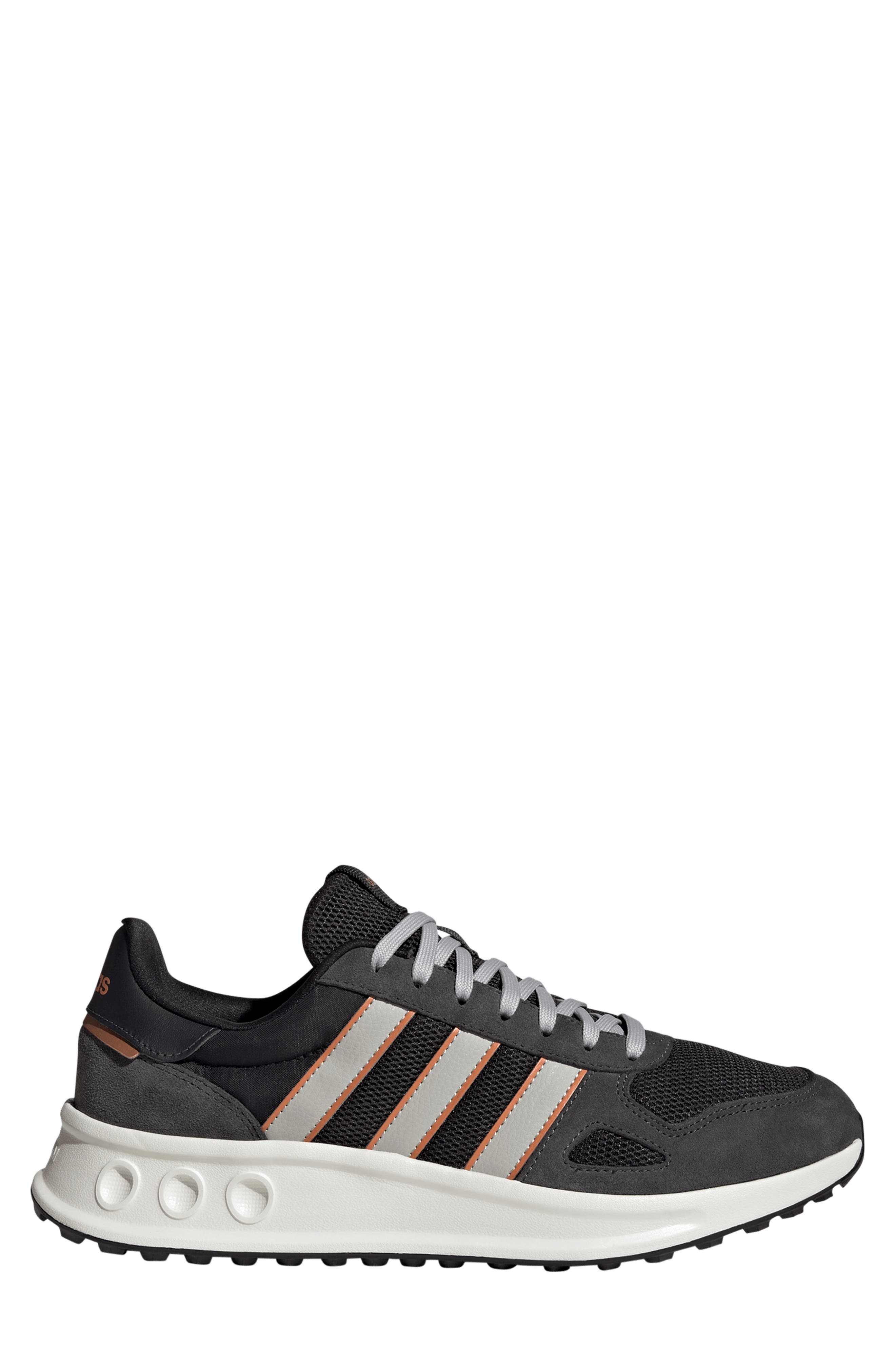 adidas Run 84 Sneaker, Alternate, color, Black/ Grey / Dusky Orange