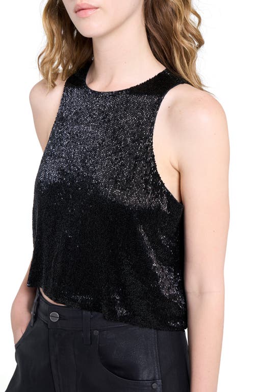 Twp Bugle Bead Crop Tank In Multi