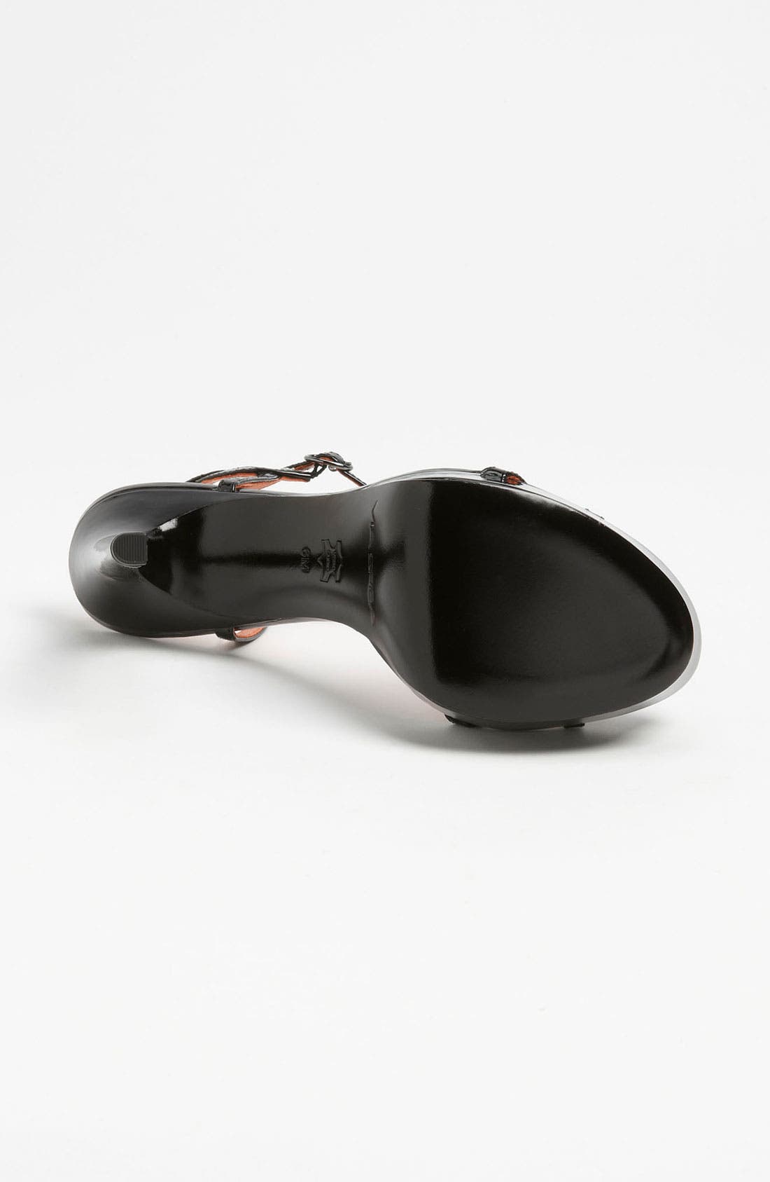 'Heavenly' Sandal, Alternate, color, BLACK PATENT