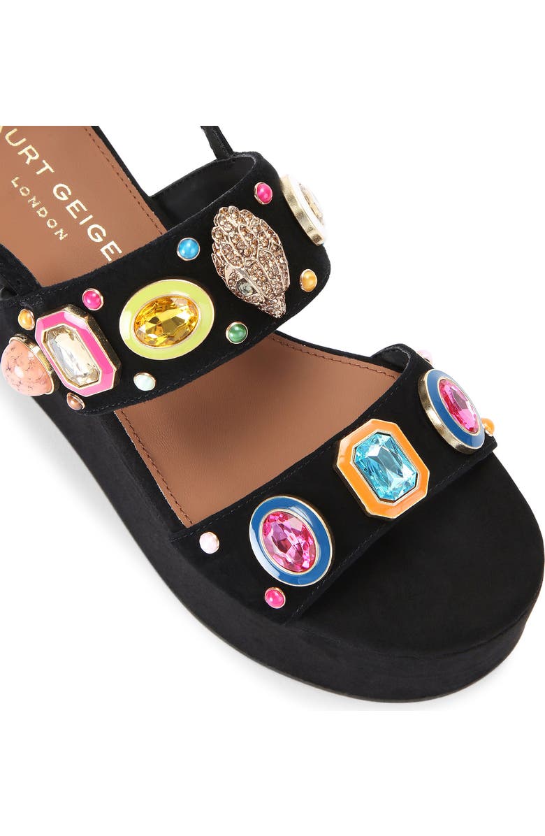 Kurt Geiger London Studded Platform Sandal, Alternate, color,