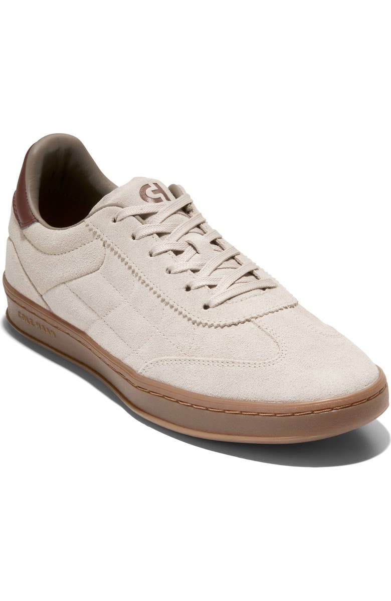 Cole Haan GrandPro Breakaway Leather Sneaker, Main, color, Sesame Suede / Hickory