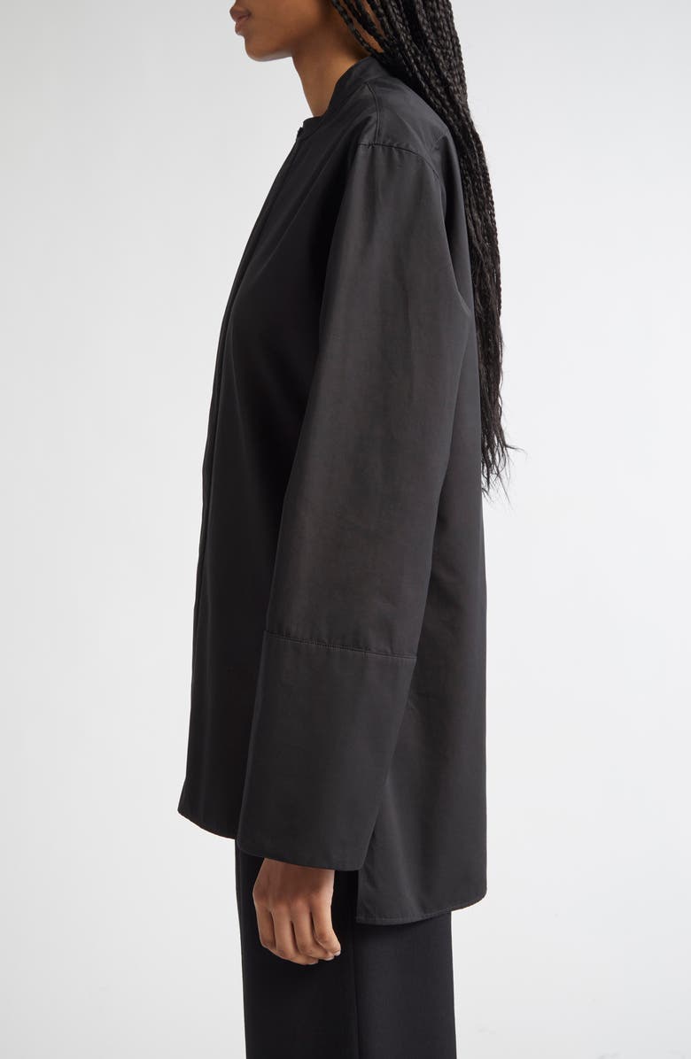 FFORME Esme Oversized Organic Cotton Poplin Shirt Button-Up Shirt, Alternate, color, 