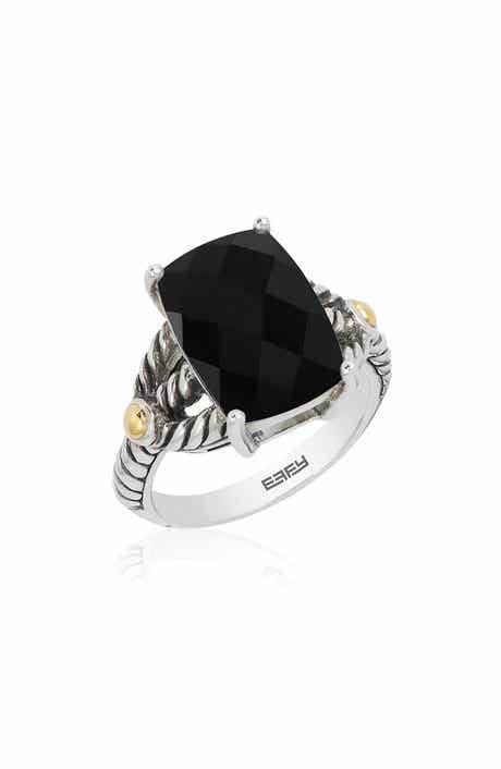 EFFY Black Spinel Ring