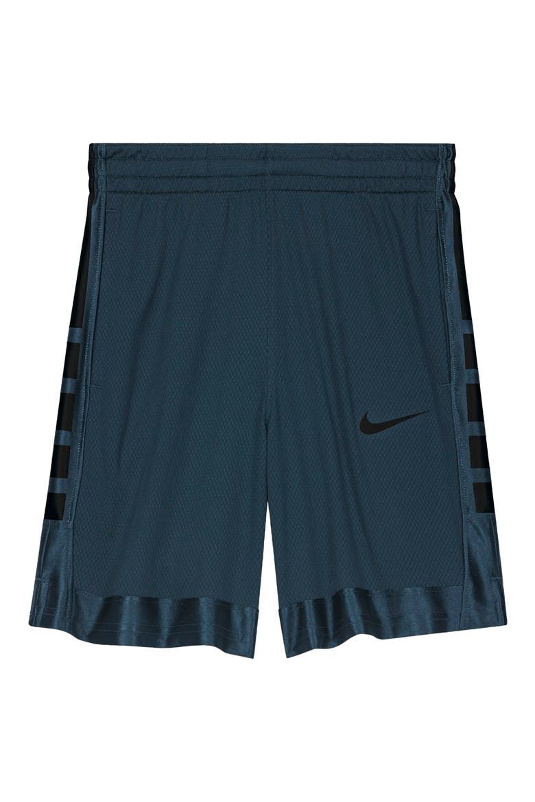 Kids' Elite Basketball Shorts, Main, color, DEEP OCEAN/BLACK
