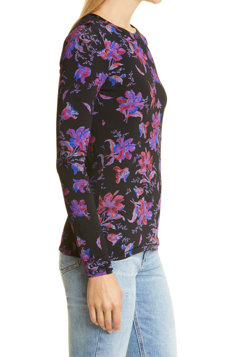 rag & bone Sabeen Print T-Shirt, Alternate, color, 